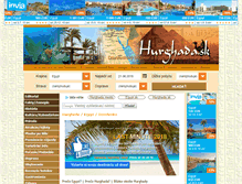 Tablet Screenshot of hurghada.sk